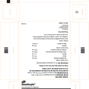 Genotropin 0.4 mg MiniQuick injection - 7/pack (Refrigerate)