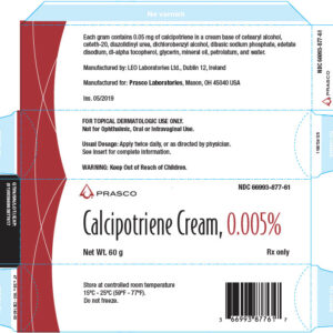 Calcipotriene Cream 0.005% 60 g