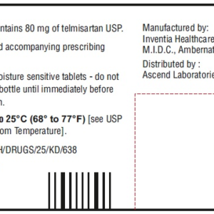 Telmisartan 80 mg tab - 30/btl