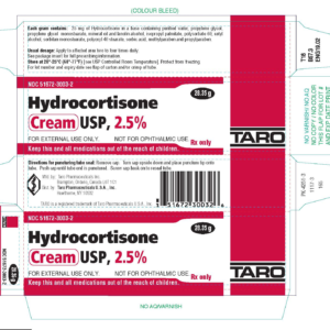 Hydrocortisone Cream 2.5% 30 gm