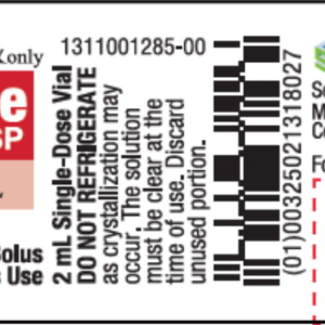 Adenosine 6 mg/2 ml vial - 10/pack