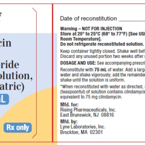 Clindamycin Palmitate Oral Solution 75mg/5mL - 100mL
