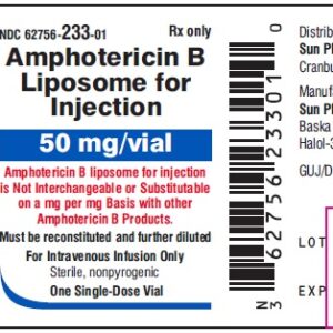 Amphotericin B Liposome 50 mg vial