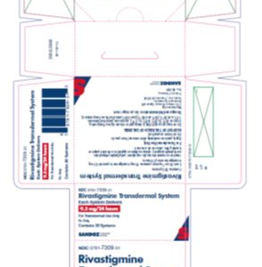 Rivastigmine 9.5 mg Transdermal System - 30/pack
