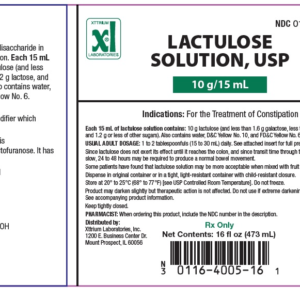 Lactulose 10gm/15ml Solution - 473ml