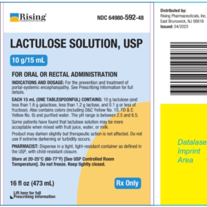 Lactulose 10 GM/15 mL Oral Solution - 473ml