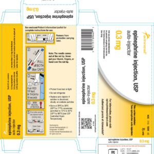 Epinephrine 0.3 mg/0.3 ml Auto-Inj - 2/pack