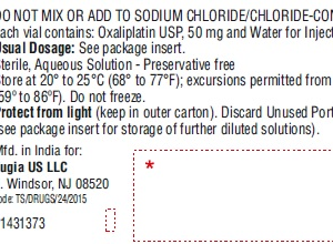 Oxaliplatin 50 mg SDV - 10 mL