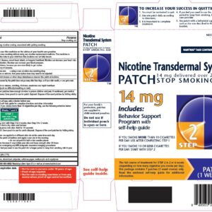 Nicotine Patch 14 mg Step 2 - 7ct