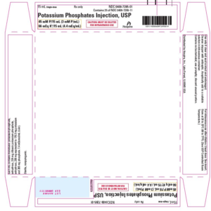 Potassium Phosphate 3 mM/ml - 15 ml vial - 25/pack