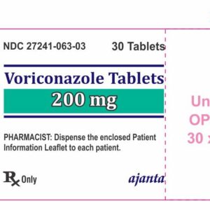 Voriconazole 200 mg tablets - 30/btl