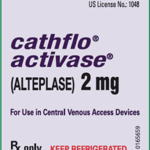 CATHFLO Activase 2 mg/2 ml vial (Refrigerate)