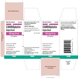 Carboplatin 150 mg/15 mL MDV