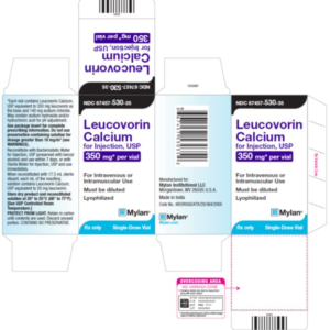 Leucovorin Calcium 350 mg/vial - SDV