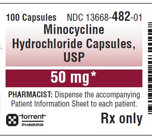 Minocycline 50 mg capsules - 100/btl