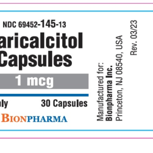 Paricalcitol 1 mcg Capsules - 30/btl