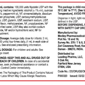 Nystatin Oral Suspension 60 ml