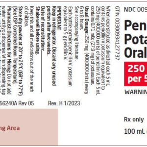 Penicillin VK 250 mg/5 ml Oral Solution - 100 mL