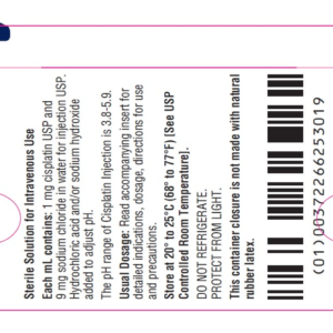 Cisplatin 100 mg/100 mL - MDV