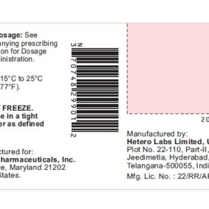 Atovaquone 750 mg/5 ml Suspension - 210ml Bottle