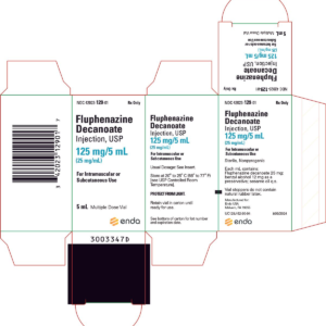 Fluphenazine Decanoate 125 mg/5 mL (25 mg/mL) Vial
