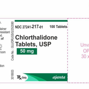 Chlorthalidone 50mg tab - 100/btl