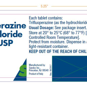 Trifluoperazine 1 mg tab 100 ct