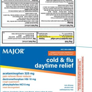 Cold and Flu Daytime Relief Softgels - 16ct