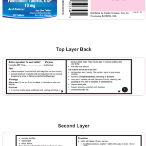 Famotidine 10 mg tablets OTC - 30 ct