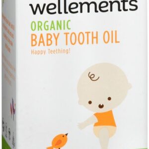 Wellements Organic Baby Tooth Oil - 0.5 fl oz