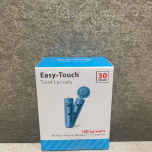 Easy-Touch 30G Twist Lancets - 100ct