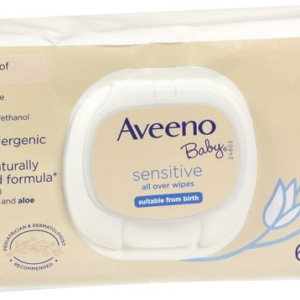 Aveeno Baby All Over Sensitive Wipes - 64ct
