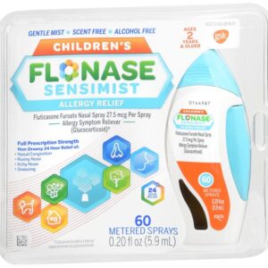Flonase Children's Allergy Nasal Spray Sensimist 27.5mcg 60 Sprays