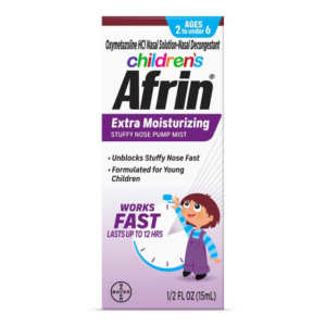 Afrin Children's Extra Moisturizing Nasal Mist -1/2 fl oz