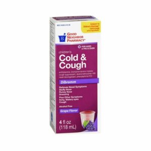 GNP Dibromm DM Cold/Cough Grape - 4 fl oz