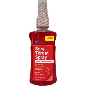 GNP Sore Throat Spray (1.4% Phenol) SF Cherry Flavor - 6 fl oz