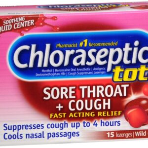 Chloraseptic Total Lozenge Cherry - 15/ct