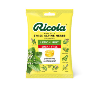 Ricola S/F Lemon Mint Oral Anesthetic Drops - 19/bag
