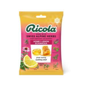 Ricola Bag Honey Lemon Echinacea Drops - 19ct