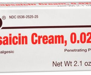 Capsaicin 0.025% Cream 60gm  (Watson)