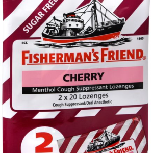 Fisherman's Friend Bag Cherry Lozenges Sugar Free - 40/ct