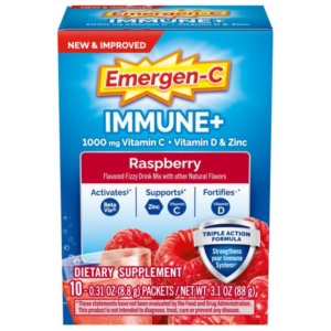 Emergen-C Immune+ Raspberry Powder - 10ct