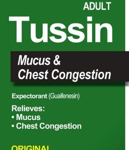 GNP Tussin Mucus & Chest Congestion Fruit Punch Expectorant - 4oz