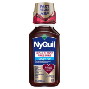 NyQuil High Blood Pressure Cold&Flu 8oz