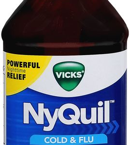 Nyquil Cold & Flu Cherry Liquid - 12oz