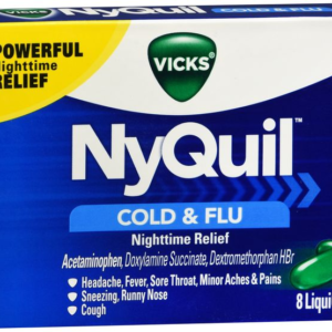 Nyquil Cold & Flu Liquicaps - 8ct