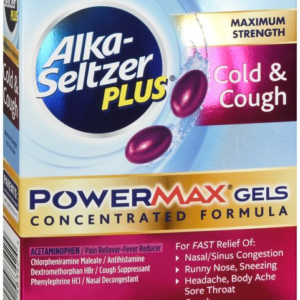 Alka-Seltzer Plus Cold & Cough Powermax  Liquid Gels - 16 ct