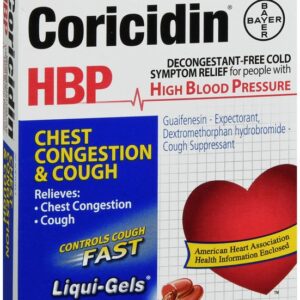 Coricidin HBP Chest Congestion & Cough Softgels - 20ct