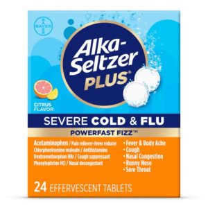 Alka-Seltzer Plus Severe Cold/Flu Tablets 24ct