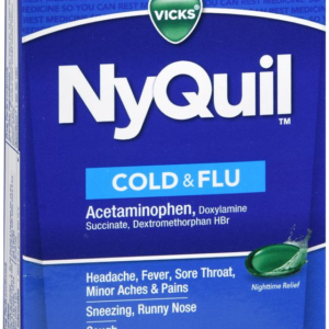 Nyquil Cold & Flu Liquicaps - 24ct